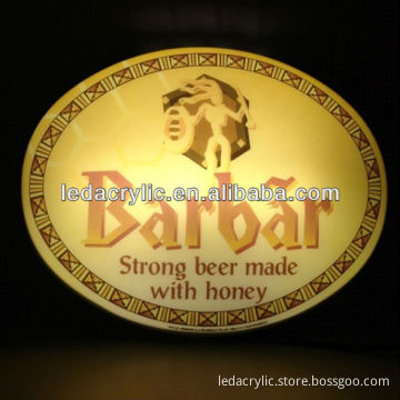 Customized Acrylic Round Light Box